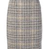 Dsquared2 Houndstooth Skirt in Brown - Lyst