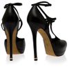Elie Saab Tbar High Heels in Black (red) - Lyst