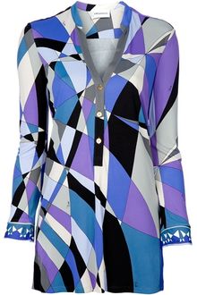 Emilio Pucci Printed Blouse - Lyst