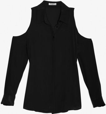 Equipment Nixie Open Shoulder Blouse - Lyst