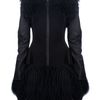 Gareth Pugh Faux Fur Coat in Black - Lyst