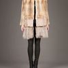 Giambattista Valli Fur Coat in Brown - Lyst