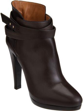Giorgio Armani Ankle Wrap Boot - Lyst