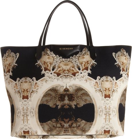 Givenchy Canvas Large Antigona Shopper Tote in Multicolor (black) - Lyst