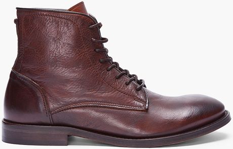 hh brown men's boots