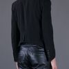 Helmut Lang Draped Blazer in Black - Lyst
