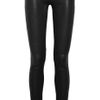 Helmut Lang Helmut Mid Rise Glossed Skinny Jeans in Black - Lyst