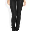 Helmut Lang Helmut Mid Rise Glossed Skinny Jeans in Black - Lyst