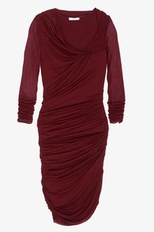 Helmut Lang Exclusive Slack Jersey Twist Dress - Lyst