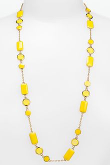 Kate Spade Pop Palette Long Station Necklace - Lyst