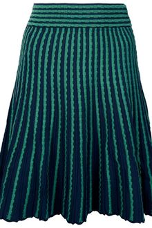 M Missoni High Waisted Flared Skirt - Lyst