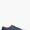 Marc Jacobs Navy Leather Sneakers in Blue for Men (navy) - Lyst