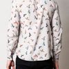 Mcq By Alexander Mcqueen BirdPrint Shirt in White for Men (taupe) - Lyst