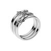 Michael Kors Skinny Buckle Rings  in Silver (6) - Lyst