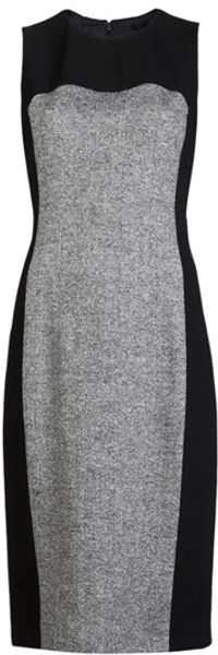 Michael Kors Sheath Dress in Black - Lyst