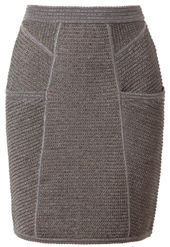 Missoni Lurex Ribbed Miniskirt - Lyst