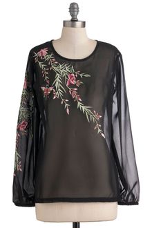 ModCloth Floral Reverie Top - Lyst