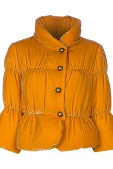 Moschino Cheap & Chic Gathered Padded Coat - Lyst