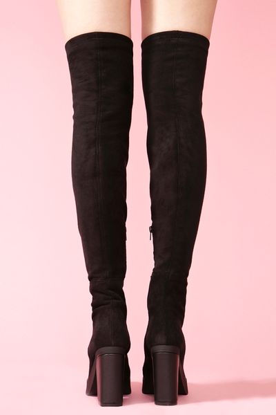 nasty gal high boots