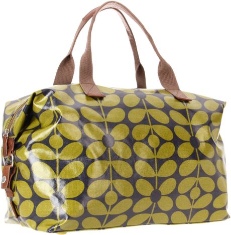 orla kiely green bag