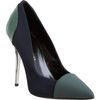 Proenza Schouler Combo Pointed Toe Pump in Silver - Lyst