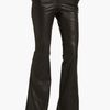 Rachel Zoe Hutton Flare Leg Leather Pants in Black - Lyst