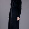 Rick Owens Belttie Coat in Black - Lyst