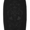 Stella Mccartney Embossed Stretch Jersey Pencil Skirt in Black - Lyst