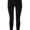 Stella Mccartney Knit Leggings with Ridged Knee Patches in Black - Lyst