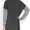 Stella Mccartney Intarsia Wool Sweater Dress in Gray - Lyst