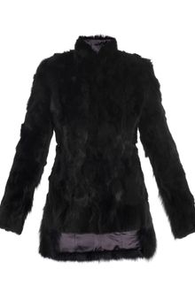 Theyskens' Theory Jengo Rabbit and Fox Fur Jacket - Lyst
