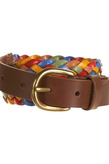 Topman Multicoloured Plait Belt - Lyst