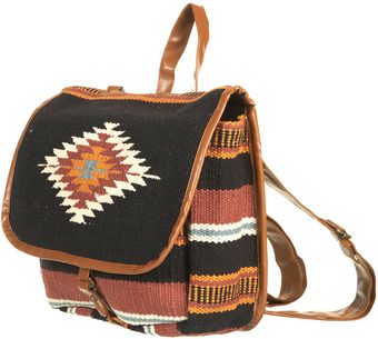 Topshop Aztec Blanket Backpack Satchel - Lyst