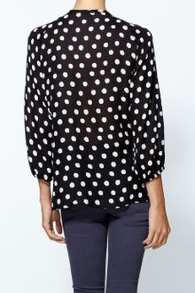 Tucker Long Tie Silk Shirt - Lyst