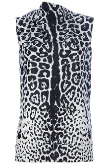 Yves Saint Laurent Leopard Top - Lyst