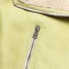 Acne Rita Shearling Jacket in Yellow - Lyst