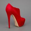 Casadei Platform Pump in Red - Lyst