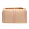 Christian Louboutin Sweet Charity Grained Leather Shoulder Bag in Pink (nude) - Lyst