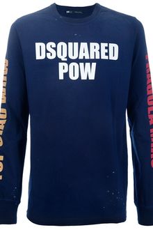 DSquared2 Printed Sweater - Lyst