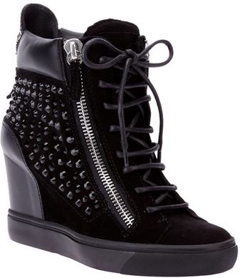 Giuseppe Zanotti Wedge Sandal - Lyst