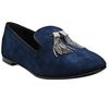 Giuseppe Zanotti Dalia Suede Slipper in Blue (navy) - Lyst