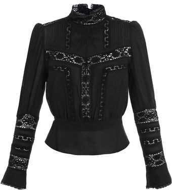 Isabel Marant Hamilton Embroidered Top - Lyst