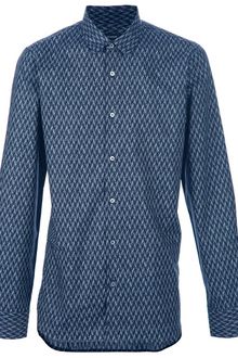 Jil Sander Patterned Shirt - Lyst