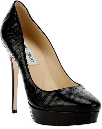 Jimmy Choo Scaled Pump - Lyst