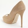 Jimmy Choo Crown Pump in Beige (nude suede) - Lyst