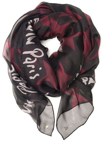 Lanvin Star Print Scarf - Lyst