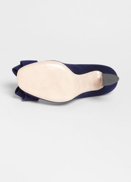 miu miu blue pumps
