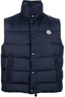 Moncler Padded Gilet - Lyst