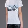 Proenza Schouler Short Sleeve Tshirt in White - Lyst