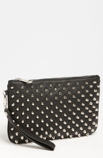 Steven By Steve Madden Steve Madden Stud Love Small Clutch - Lyst